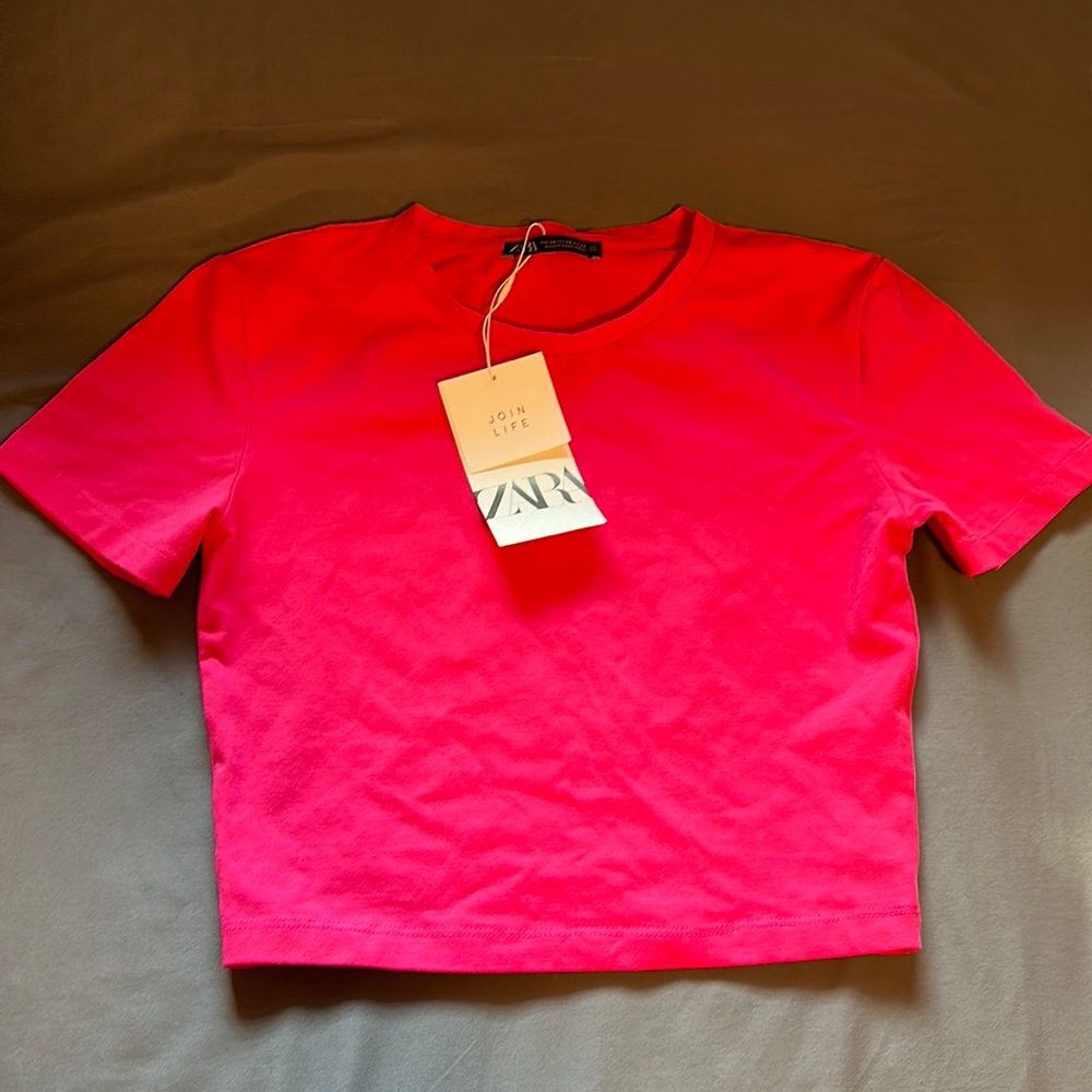 Hot Pink Crop Top